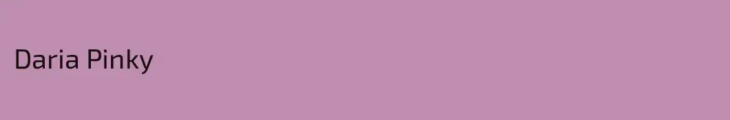 Daria Pinky